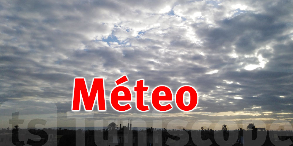 Météo du vendredi: légère baisse des températures et orages accompagnés de grêle